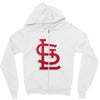 S red Zipper Hoodie