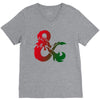 dungeons dragons logo V-Neck Tee