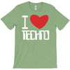 i love techno T-Shirt