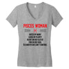 Pisces Woman Women's V-Neck T-Shirt