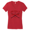 joe kelly fight club boston Women's V-Neck T-Shirt