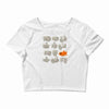 fisheye lens Crop Top