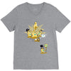 playing with monsters V-Neck Tee