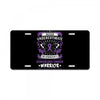 Never Underestimate The Strength Of A Gynecologic Cancer Warrior License Plate