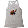 just a viking and his horse Racerback Tank