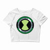 omnitrix symbole ben10 Crop Top