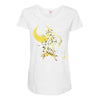 the moon Maternity Scoop Neck T-shirt