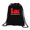 hk heckler and koch Drawstring Bags