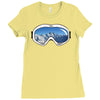 ski goggles copy Ladies Fitted T-Shirt