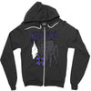 shelob's web Zipper Hoodie