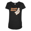 drunk dialer Maternity Scoop Neck T-shirt