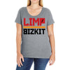 limp bizkit black logo Ladies Curvy T-Shirt