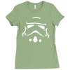 stormtrooper retro star wars baseball jersey Ladies Fitted T-Shirt