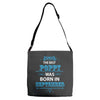 The Best Poppy Was Born In September Adjustable Strap Totes