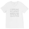 movie quotes V-Neck Tee