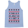 Emo Gothic Ugly Christmas Sweater Tank Top