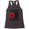 as a scorpio i have 3 sides Racerback Tank