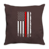 Vintage American Flag Throw Pillow
