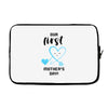 Our First Mother's Day! Baby Boy Laptop sleeve