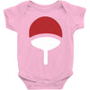 uchiha clan symbol crest   anime itachi sasuke naruto cosplay gift tee Baby Bodysuit