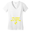 The Force is Strong With This One Women's V-Neck T-Shirt