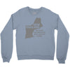 new england, because old england was wicked stupid Crewneck Sweatshirt