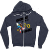 gold all in my ring Zipper Hoodie