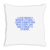 i love being a senior citizen Throw Pillow
