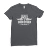 i have two titles uncle and godfather Ladies Fitted T-Shirt