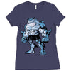 muscle shark Ladies Fitted T-Shirt