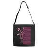 breast cancer Adjustable Strap Totes