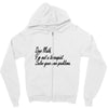 dear math, i'm not your therapist t shirt Zipper Hoodie