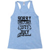 This Guy Is Taken By A Super Sexy July Girlfriend Racerback Tank