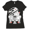 r2 d mew Ladies Fitted T-Shirt
