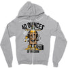 40 aaaounces Zipper Hoodie