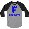 fortnite logo 3/4 Sleeve Shirt