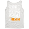 Strong Independent Motivated Gemini Tank Top