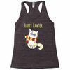 pawter cat Racerback Tank