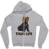 thug life Zipper Hoodie