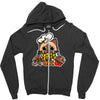 moga's famous bbq Zipper Hoodie