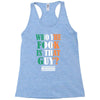 WHO THE FOOK IS THAT GUY Racerback Tank
