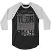 political illiteracy 3/4 Sleeve Shirt