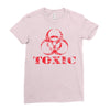 toxic biohazard Ladies Fitted T-Shirt