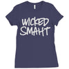wicked smart smaht Ladies Fitted T-Shirt
