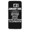 Super January Girl Samsung Galaxy S7