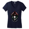 illuminati damage Women's V-Neck T-Shirt