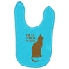 im an animal in bed Baby Bibs