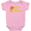 there is no we in pizza Baby Bodysuit