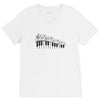Piano V-Neck Tee
