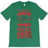 horror movies, pizza and beer T-Shirt